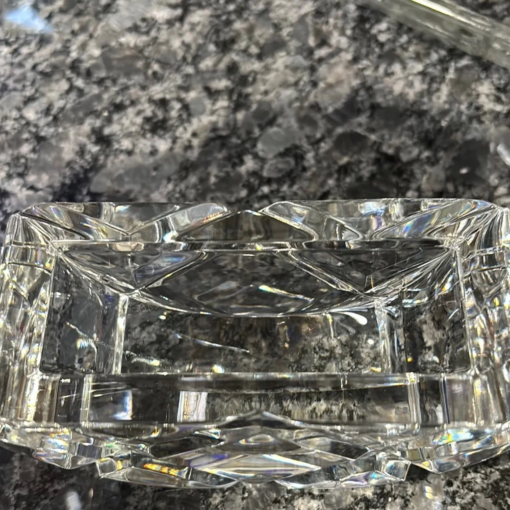 Elegant Crystal Decorative Sphere Toothpick holder VTG - Picture 2 of 5